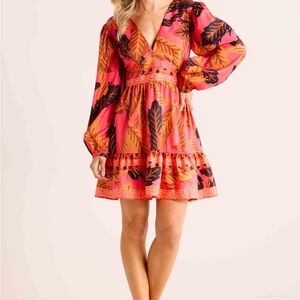 Fore Pink and Orange Women's Dress